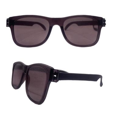 Imagem de Kit 10 Óculos Cristal Fume Festa Casamento Balada