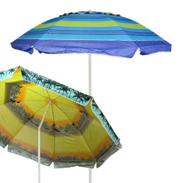 Imagem de Guarda Sol Gigante Articulável 2,40M Praia Piscina Reforçado