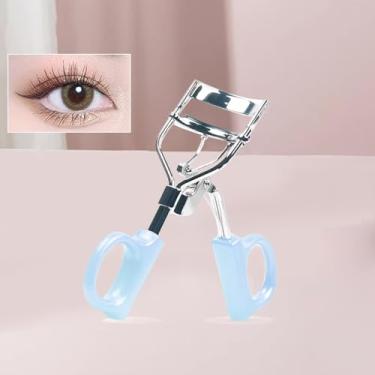 Imagem de Modelador de cílios com 2 peças de almofada de refil de silicone, adequado para todos os formatos de olhos, modelador de cílios curvo natural e de longa duração para mulheres, presente de maquiagem