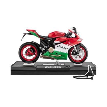 Imagem de Modelo De Motocicleta Ducati 1199 Em Escala 1:12 Com Luz E Som Para Cr