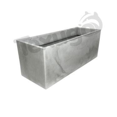 Imagem de Cachepô Floreira Flat 77 Jardineira Polietileno 77x29x29cm Japi, Cimen