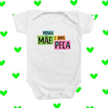 Imagem de Roupinha Body de Bebê Filme Minha Mãe é uma Peça Temático Menino Menin