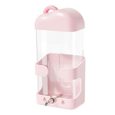 Imagem de Mini&moe Alimentador de água para pássaros – Dispensador automático de água com gaiola de papagaio para pendurar periquito à prova de vazamento, acessórios para bebedor de água para papagaio