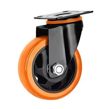 Imagem de Rodízio Industrial 4 Pol com Roda PU - 140Kg - Master Roll