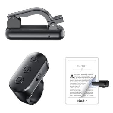 Imagem de Controle remoto Ring Page Turner para Kindle Paperwhite Colorsoft, Acessórios EReader Clicker para Ler Presente na Cama Compatível com iPad iPhone Colorsoft Scrible Kobo