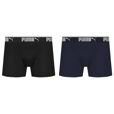 Imagem de Kit 2 Cuecas Boxer Puma Sport Masculina