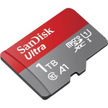 Imagem de Cartão de Memória Micro SD Sandisk Ultra 150 MB/s C10 U1 1 TB com Adap