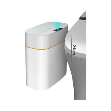 Imagem de Lixeira Inteligente Com Sensor Anti-Odor Para Casa, Quarto, Banheiro E