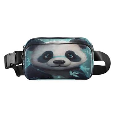 Imagem de CEBUGI Mini pochetes de caminhada para homens e mulheres, pochetes modernas e resistentes à água com cinto ajustável para treino, viagem, corrida