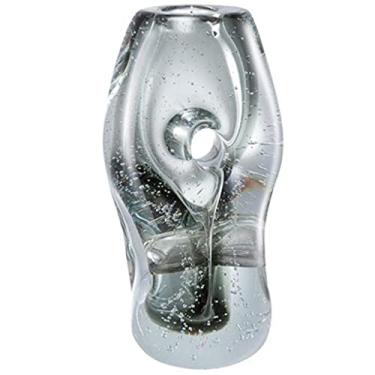 Imagem de Vaso de vidro para decoração de vaso de flores, decoração de vaso de flores simples e moderno, decoração de vaso de estudo, decoração de vaso art déco, decoração de casa de casamento para casa C