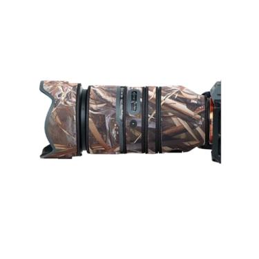 Imagem de Capa de lente para Tamron 35-150 mm F/2-2.8 DI III VXD capa de proteção de lente de câmera camuflagem (cor #camuflagem de grama murcha - à prova d'água) capa de chuva