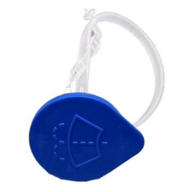 Imagem de Tampa de lavadora de para-brisas para Mazda para Cx-5 2013 2014 2015 2016 tampa de garrafa de água de vidro para limpador de para-brisa tampa de tanque de reservatório de fluido