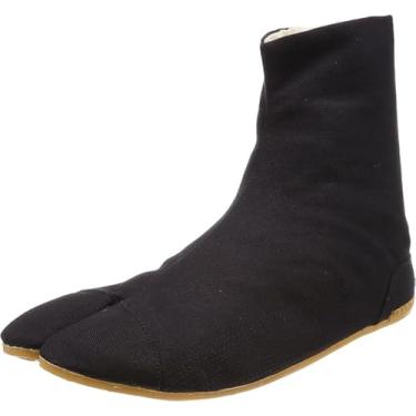 Imagem de Rikio Sapatos Ninja Tabi cano baixo Comfort-Cushioned Preto Jikatabi, Preto, 7 Wide Women/5.5 Men