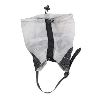 Imagem de Luocute Polainas Curtas de Silicone, Proteção Leve para Pernas para Caminhadas Ao Ar Livre à Prova de água Com Alças Ajustáveis ​​para Homens, Mulheres, Trilhas, Corrida, Esqui (Meteorito Cinza)