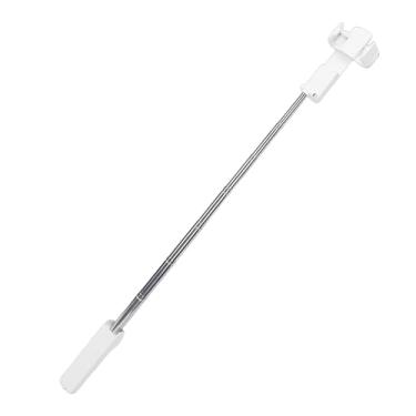 Imagem de Asixxsix Bastão de selfie portátil, extensível, com suporte para celular giratório em 360°, controle remoto, ideal para tirar fotos, gravar vídeos, vlogs e transmissões ao vivo. (Branca)