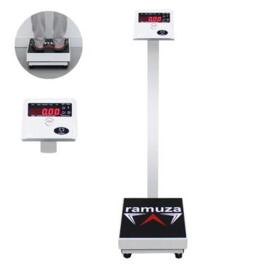 Imagem de Balança Digital Farmácia Slim Dp 200Kg Ramuza Bivolt, Bivolt