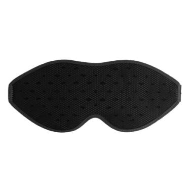 Imagem de Máscara de dormir contornada 3D para pessoas que dormem de lado – capa de olho com bloqueio de luz, alça ajustável, máscara de viagem leve e macia
