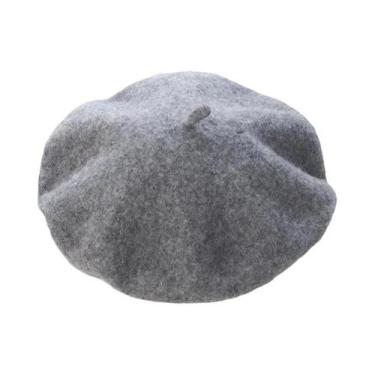 Imagem de Boina Vintage Feminina De Inverno, Chapéu Casual Quente Para Meninas -