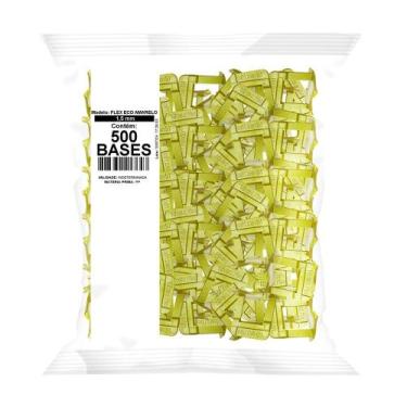 Imagem de Espaçador Nivelador Pratik Flex Eco 1,5mm Amarelo - Embalagem com 500 
