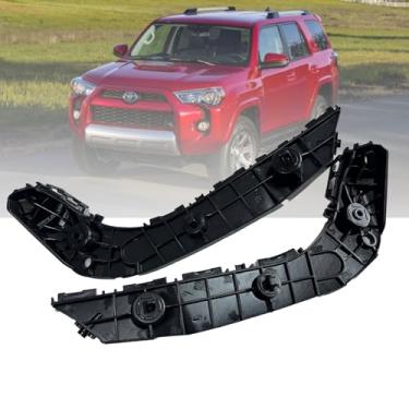 Imagem de CZJF 5211535153 5211635152 Suporte de para-choque dianteiro esquerdo e direito serve para 4Runner 2014 2015 2016 2017 2018 52115-35153 52116-35152 2 peças