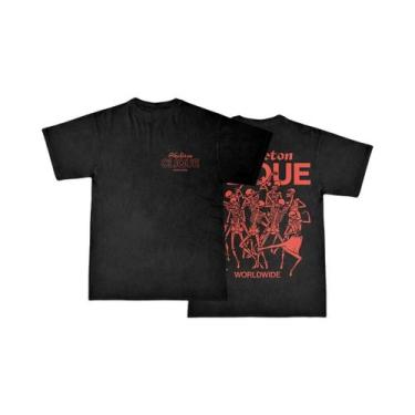 Imagem de Camiseta Casual Vintage Unissex Oversized Twenty One Pilots Manga Curt