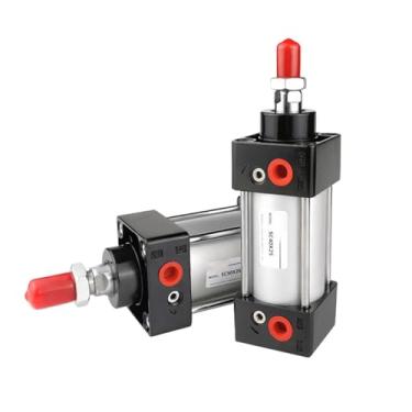 Imagem de VEVEL SC Cilindro padrão SC 50 mm furo pneumático ferramentas de cilindro grande pistão de impulso 25/50/75/100/200/500 mm curso (SC50x300)