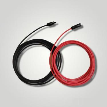 Imagem de Cabo Fotovoltaico 6mm 15m Preto + 15m Vermelho + Mc4 Staubli - KING SO
