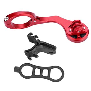 Imagem de Generic Suporte de Montagem de Extensão de Câmera de Lanterna de Computador de Bicicleta, Suporte de Guiador de Bicicleta de Liga de Alumínio Durável para Diâmetro de Guiador de 31,8 Mm, Adequado (#3)