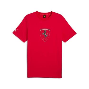 Imagem de Camisa Puma Ferrari Race Tonal Big Shield Masculina-Masculino