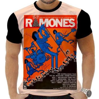 Imagem de Camiseta Camisa Personalizada Rock Metal Ramones 2 - OBDS, BABYLOOK M