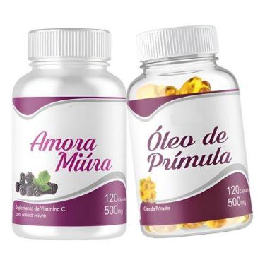 Imagem de Amora Miur a Óleo De Prímula 120 Cápsulas Suplemento - Empório Ns