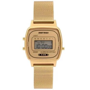 Imagem de Relógio Mormaii Dourado Digital Feminino Mo13722c-7d