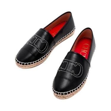 Imagem de CHCH Sapatos Lefu femininos novos feitos à mão antiderrapantes para ma