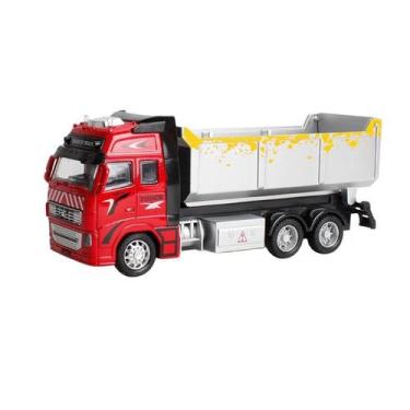 Imagem de Brinquedo de escavadeira de cimento fundido para crianças  Fire Truck 