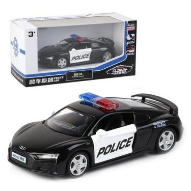 Imagem de Modelo de carro policial Toy MakeTa Ford Raptor de liga leve de 5 pole