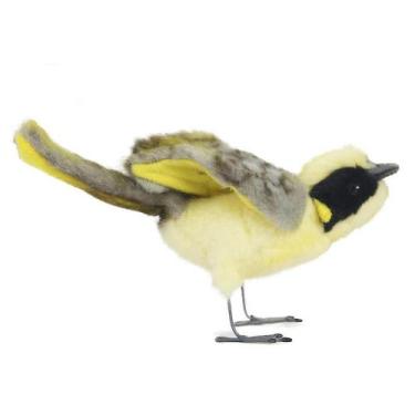 Imagem de Animal de pelúcia Hansa Helmeted Honeyeater Bird 10cm