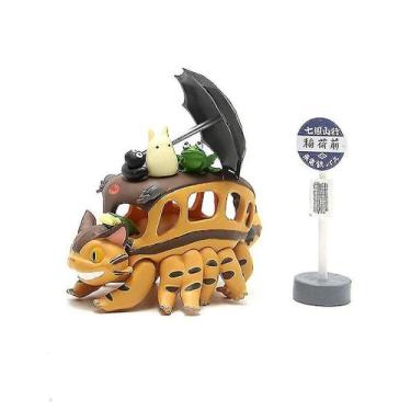Imagem de Boneco de brinquedo Hayao Miyazaki My Neighbor Totoro Inari 5 unidades
