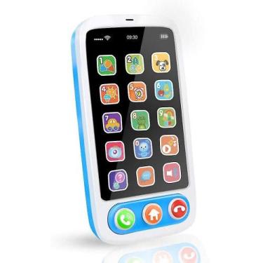 Imagem de Baby Phone Toy Shxx Baby com luzes, música e vários aplicativos - Gloo