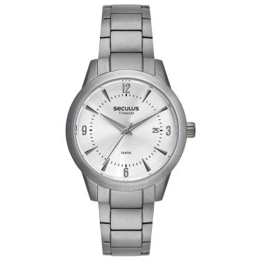 Imagem de Relógio Seculus Masculino 44250G0SVNT1 Titânio