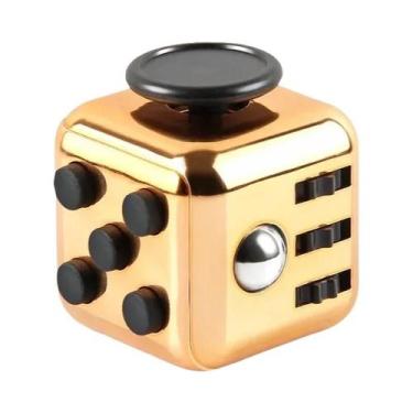 Imagem de Brinquedo Sensorial Antiestresse Magic Dice Fidget Spinner Para Crianç