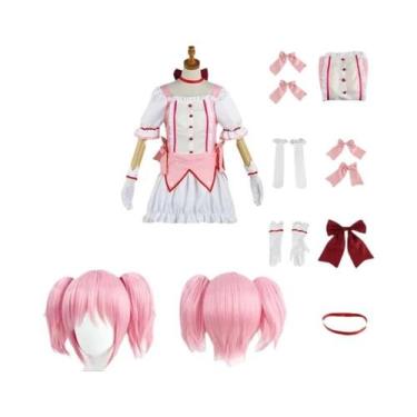 Imagem de Fantasia De Cosplay Madoka Anime: Vestido Uniforme Homura, Gargantilha