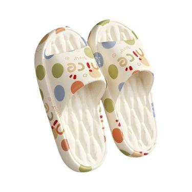 Imagem de Chinelo De Dedo Unissex plus Size Com Estampa De Urso Grafite Em EVA P