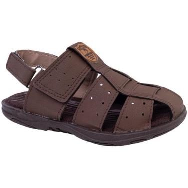 Imagem de Sandália infantil meninos papete infantil confortável , macia, calçado