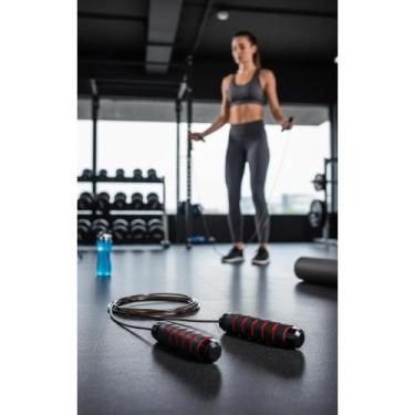 Imagem de Corda de Pular Profissional Rolamento Alta Velocidade Vermel - Congrat