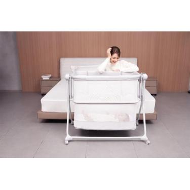 Imagem de Berço Infantil Com Sensor de Movimento Balanço Automático com Timer e 