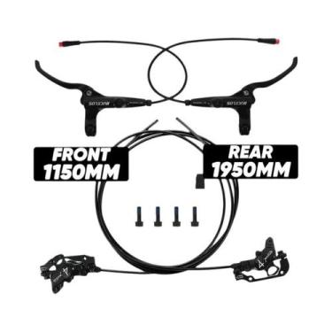 Imagem de Freio Hidráulico Para Bicicleta Elétrica Com Disco De 4 Pistões 1150mm