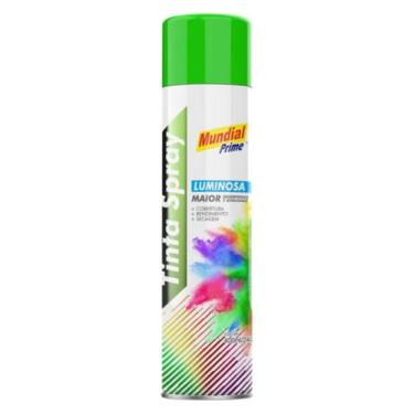 Imagem de Tinta Spray 400ML Luminosa - Mundial Prime Verde, Verde