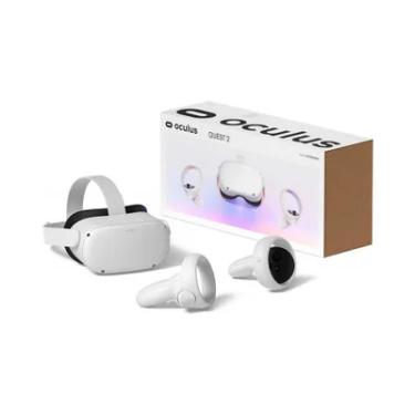 Imagem de Óculos De Realidade Virtual Oculus Quest 2, All In One, 128GB, Com Controle Metaquest