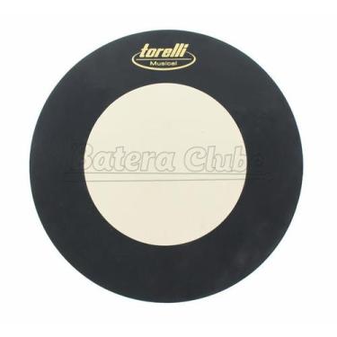 Imagem de Bateria de Estudo Torelli TBE02 Compacta com Pad de Bumbo e Caixa com 