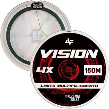 Imagem de Linha de Pesca Multifilamento Vision 4X Albatroz Fishing 150 Metros 0,